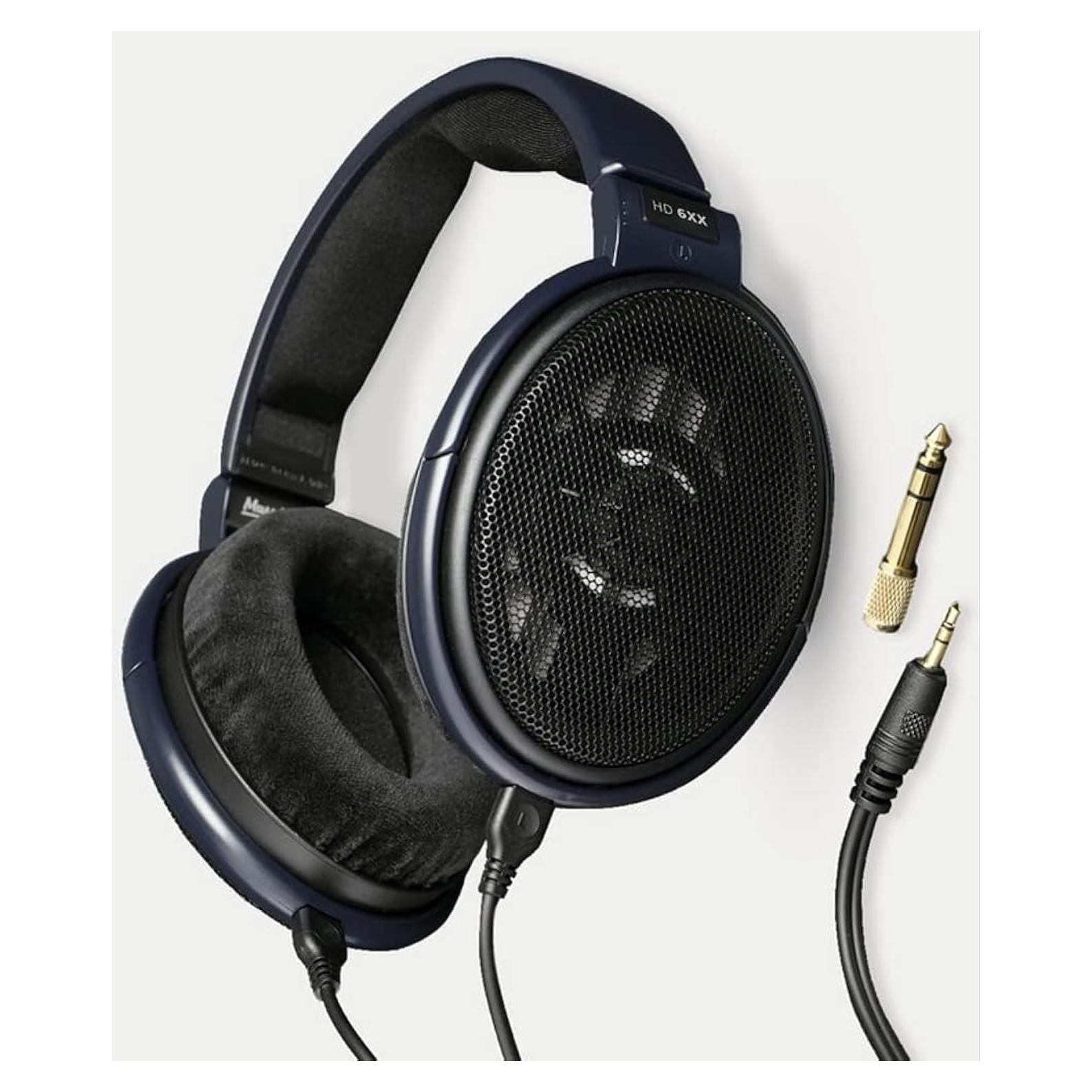 Auriculares Sennheiser HD6XX Abiertos 300 Ohm 1.8m Azul