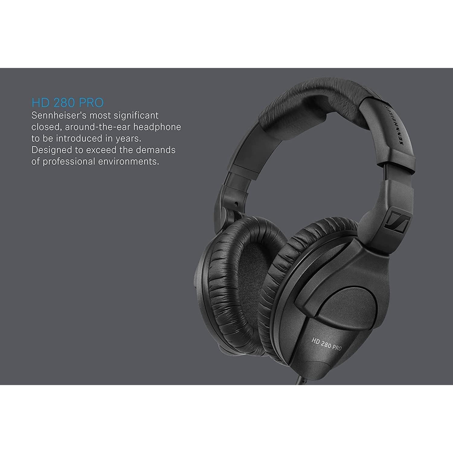 Auriculares Sennheiser HD 280 PRO con Aislamiento de Ruido