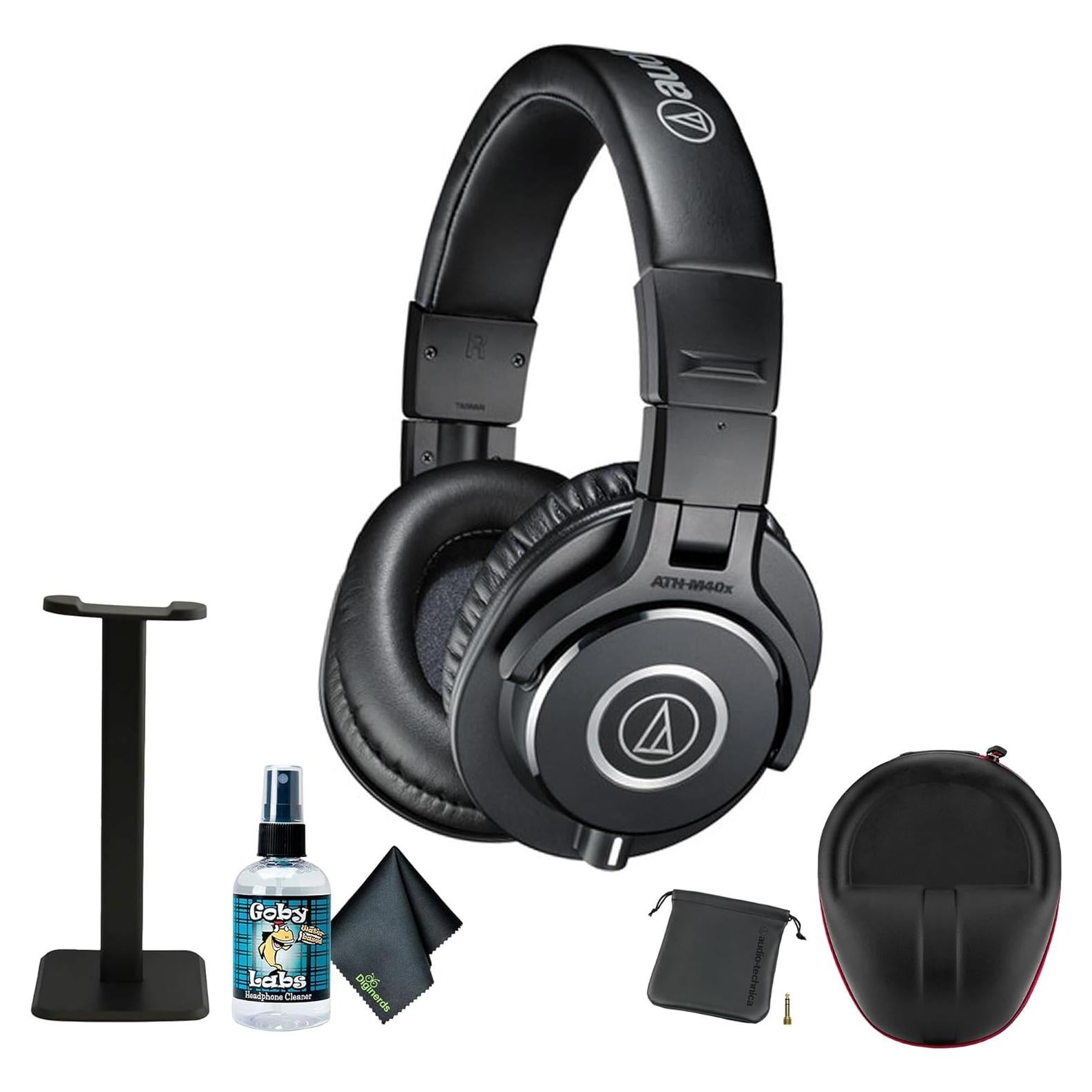 Auriculares Audio-Technica ATH-M40x Cerrados + Accesorios