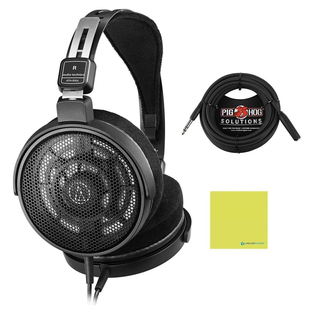 Auriculares Audio Technica ATH-R30x Abiertos + Cable 7.62m