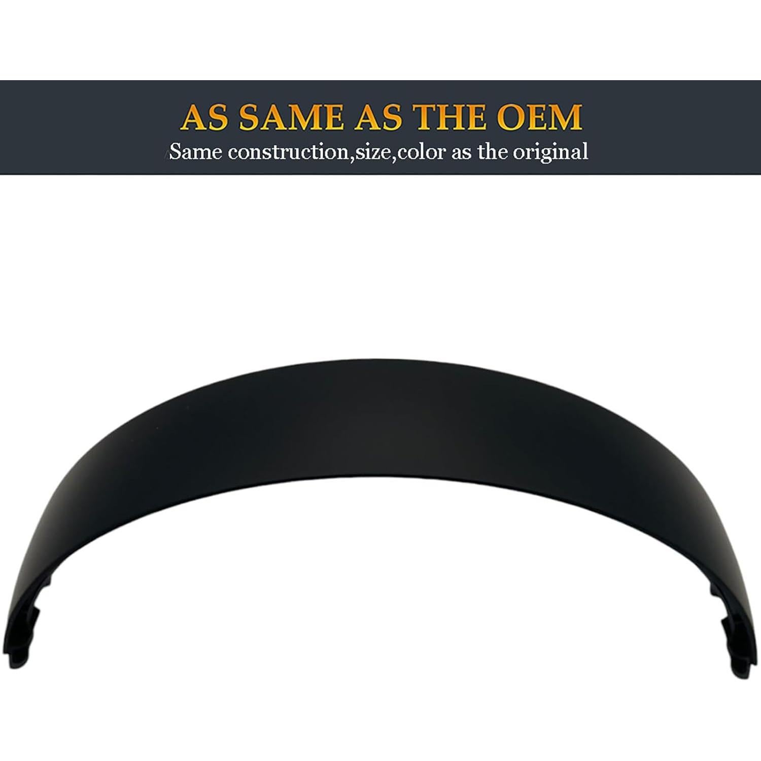 Banda de Cabeza Reemplazo Ncnvnra para Auriculares Beats Studio Pro/Studio 3 - Negro