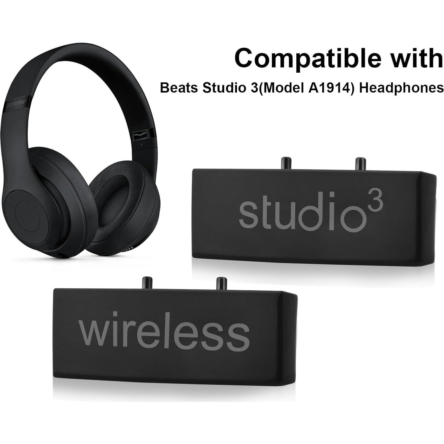Repuestos de bisagra para auriculares Beats Studio 3 - Negro