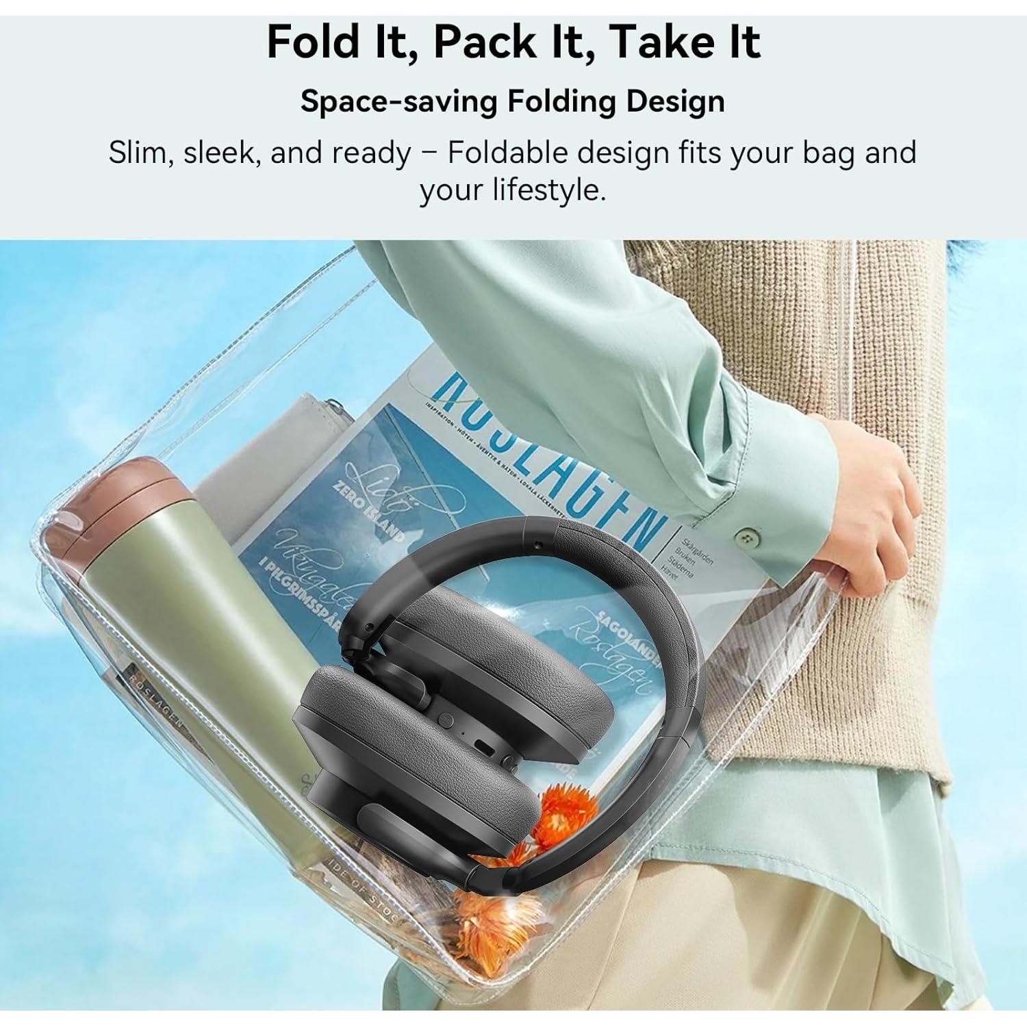 Auriculares Bluetooth Blackview FitBuds H1 Over-Ear ANC 65H