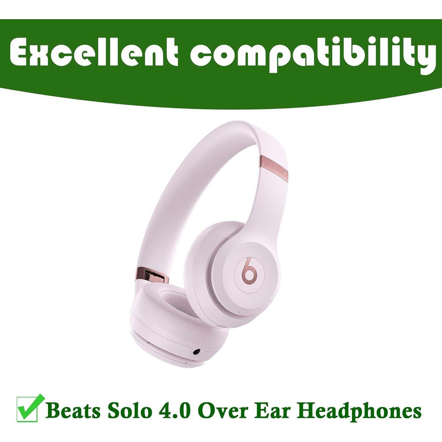 Almohadillas de Repuesto Gobelieve para Auriculares Beats Solo 4.0 - Rosa