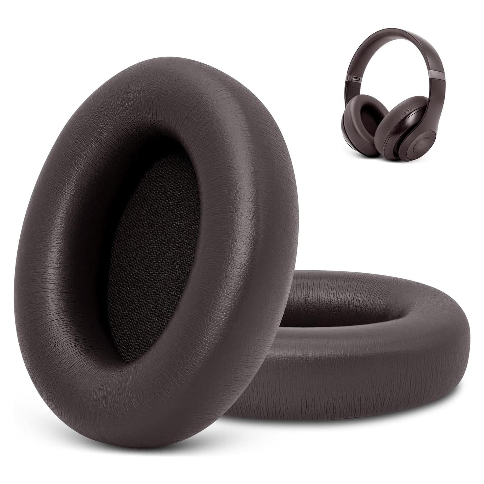 Almohadillas de Reemplazo GVOEARS para Beats Studio Pro - Cuero de Proteína