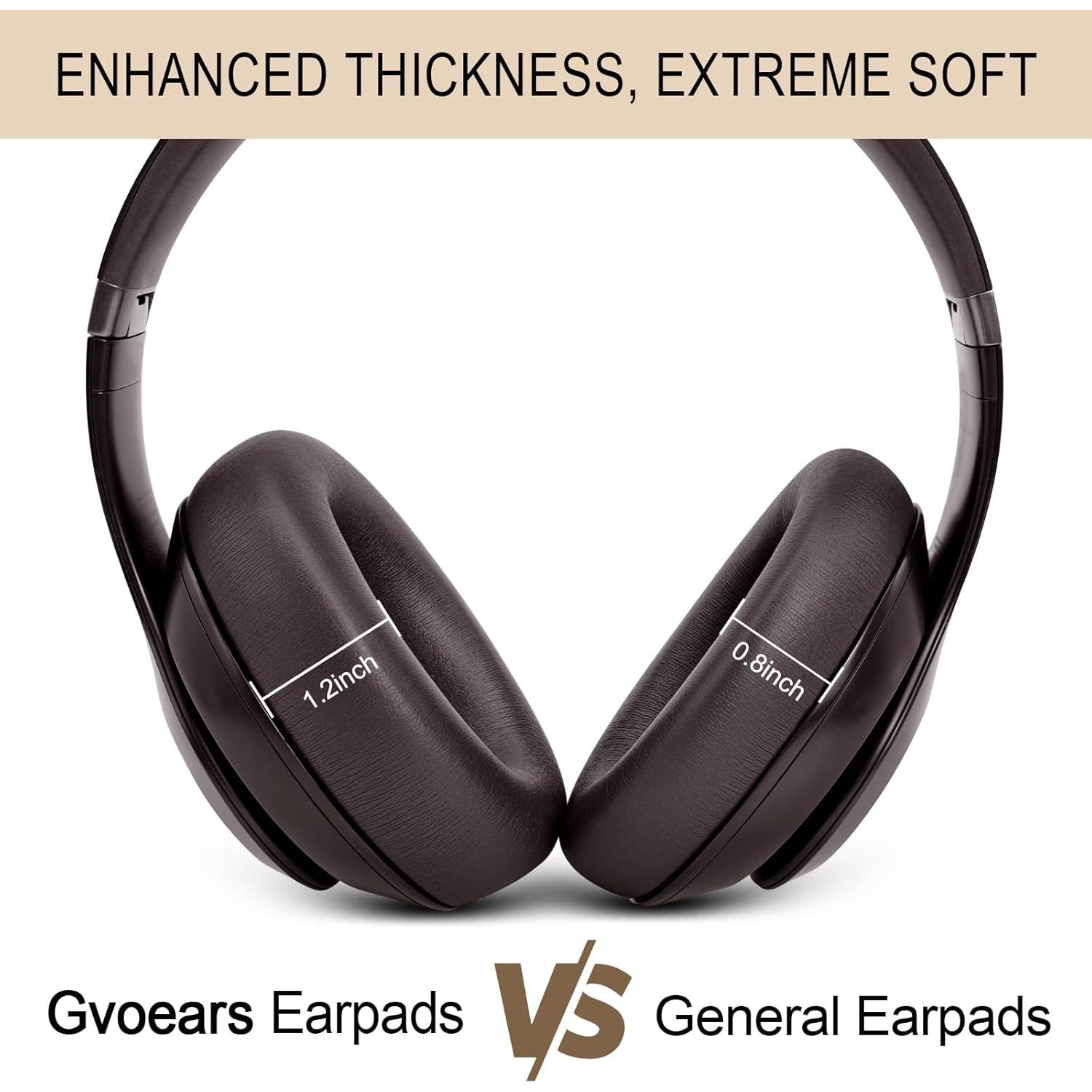 Almohadillas de Reemplazo GVOEARS para Beats Studio Pro - Cuero de Proteína