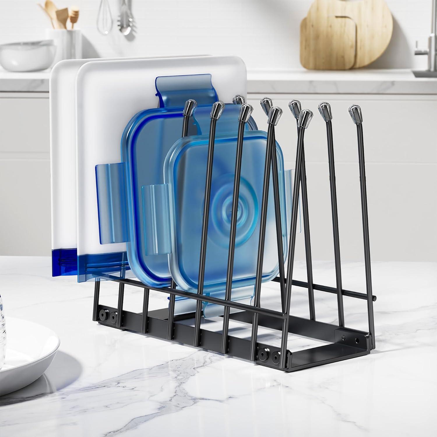 Organizador de Secado de Bolsas Plegable MKS18 Negro 23.9x19.6 cm