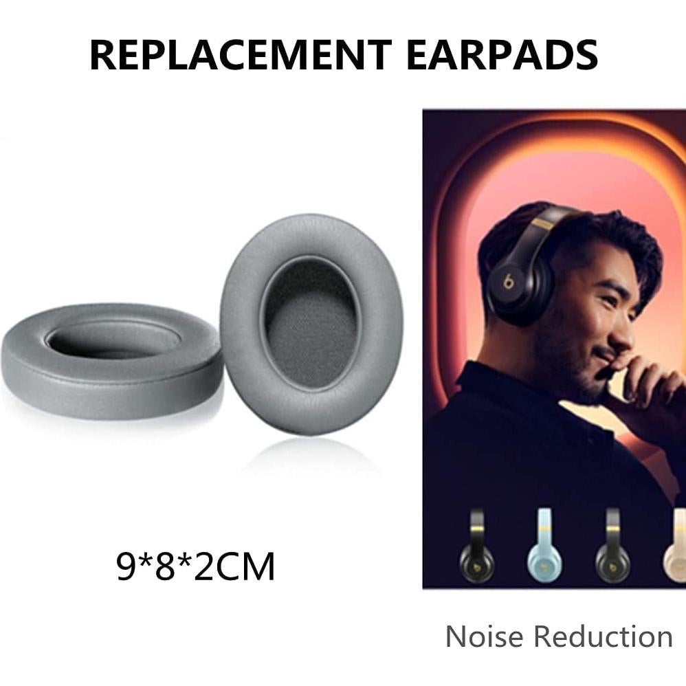 Almohadillas de Repuesto Koffmon para Beats Studio 2 y 3 Gris