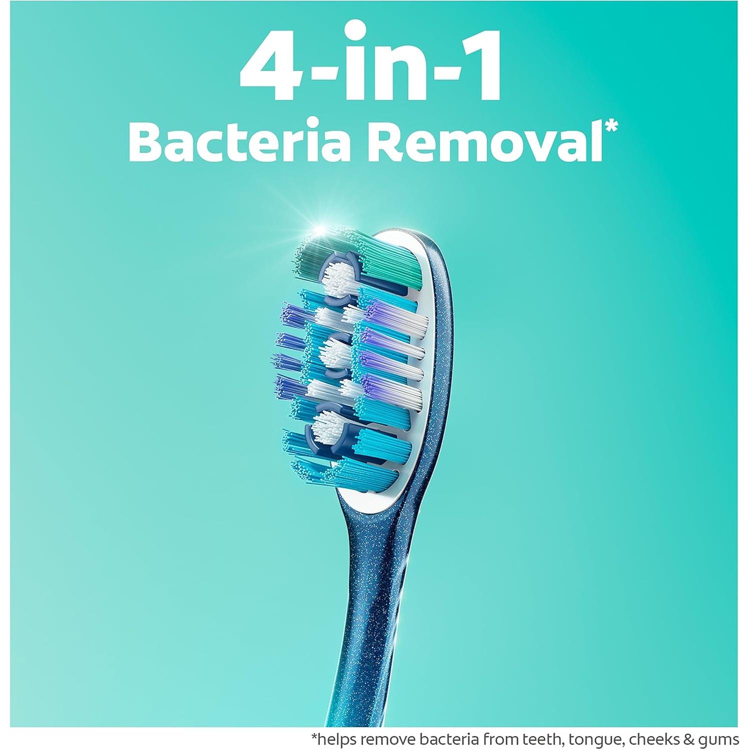 Cepillo de dientes Colgate 360 Limpieza Completa - Paquete de 4