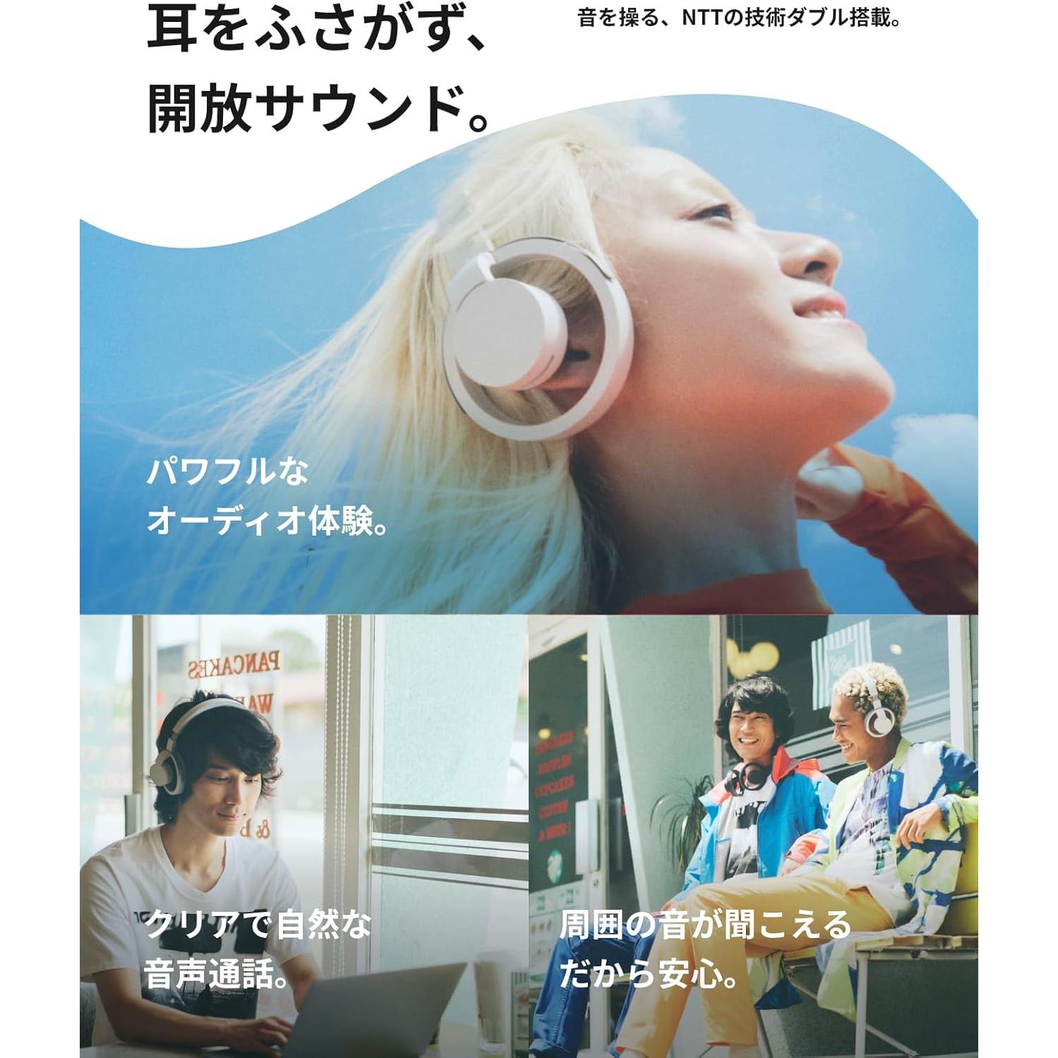 Auriculares Inalámbricos nwm ONE Bluetooth 5.3 20h Gris Claro