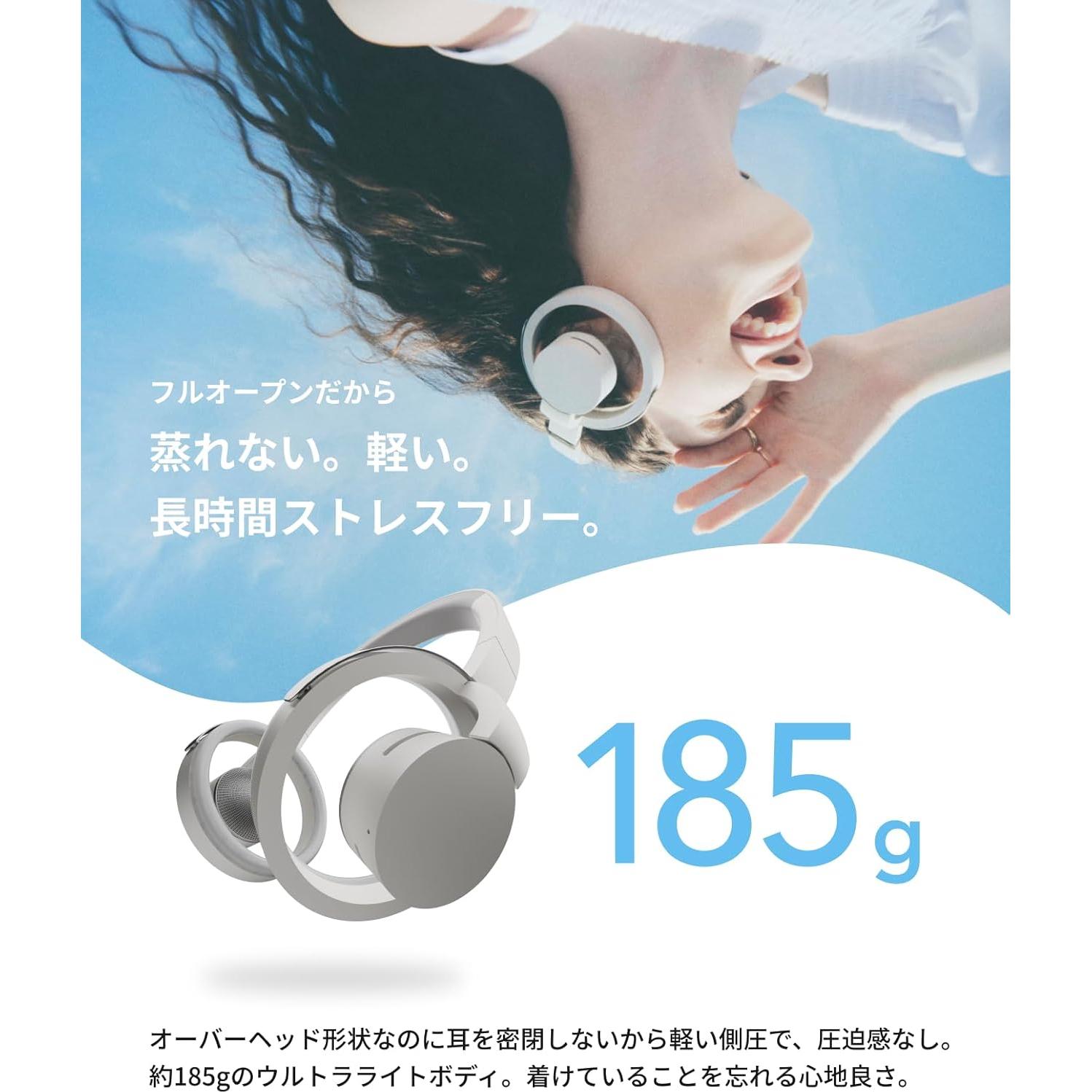 Auriculares Inalámbricos nwm ONE Bluetooth 5.3 20h Gris Claro