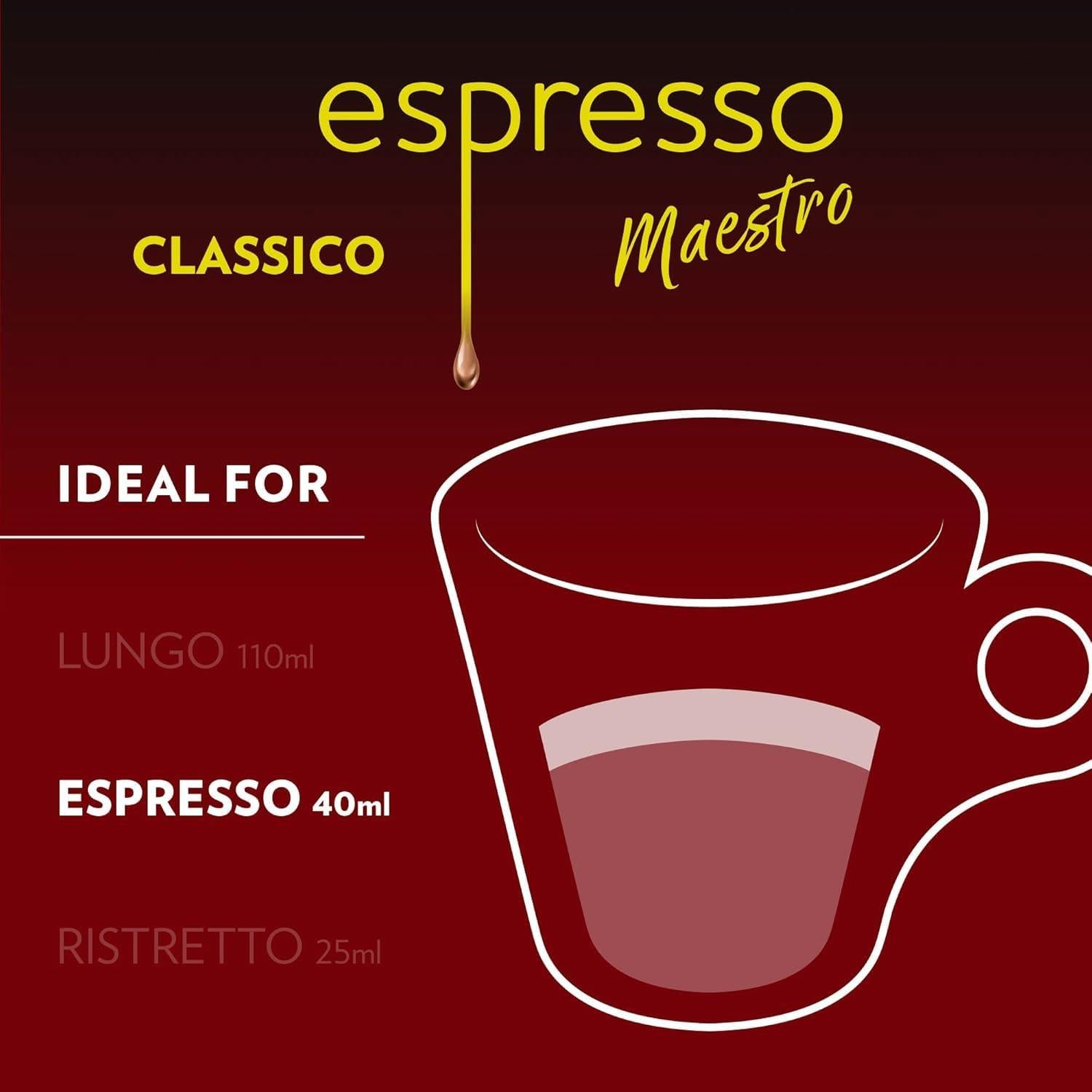 Cápsulas de Café Lavazza Espresso Classico 100% Arábica 60 Unidades