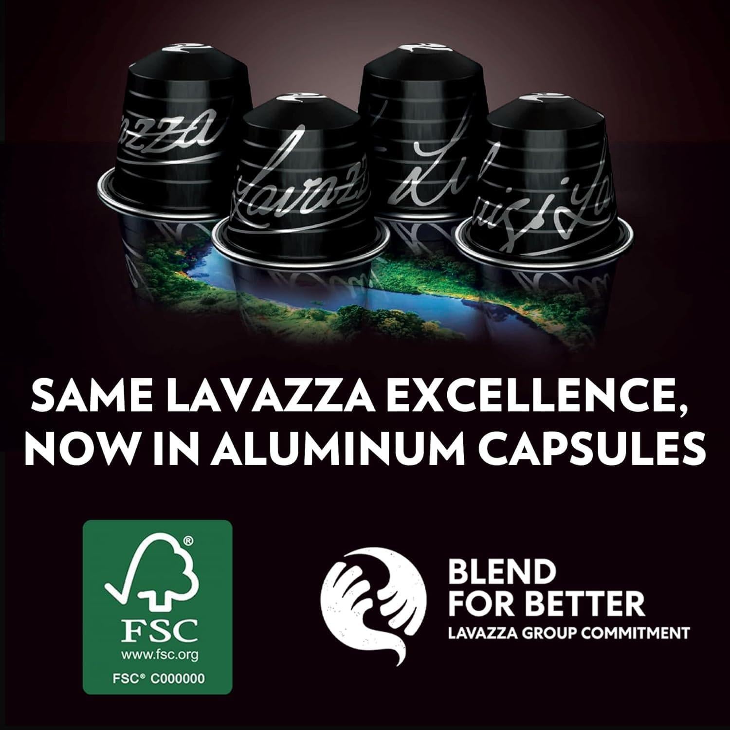 Cápsulas de Café Lavazza Espresso Classico 100% Arábica 60 Unidades