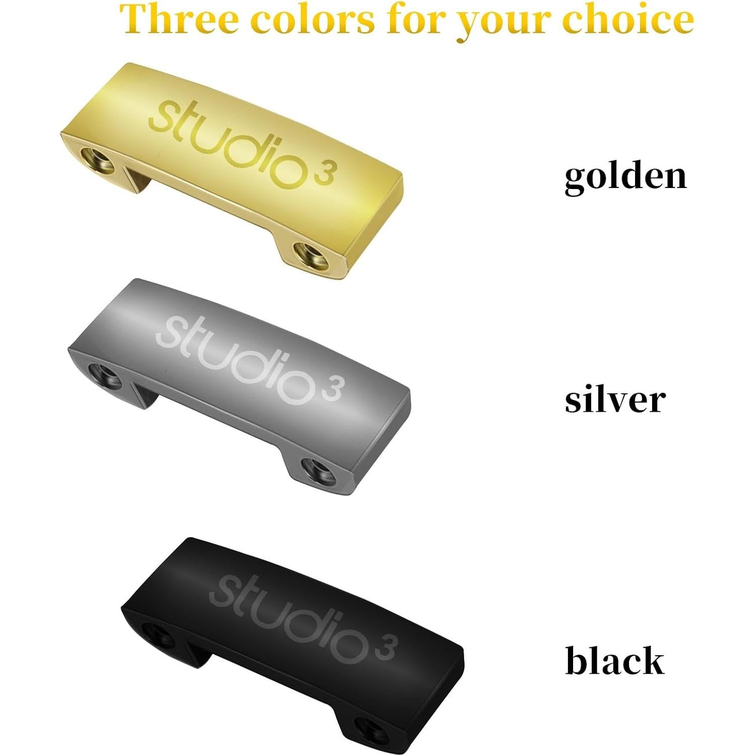 Clip de Bisagra Repuesto Knomix para Auriculares Studio 3 Negro