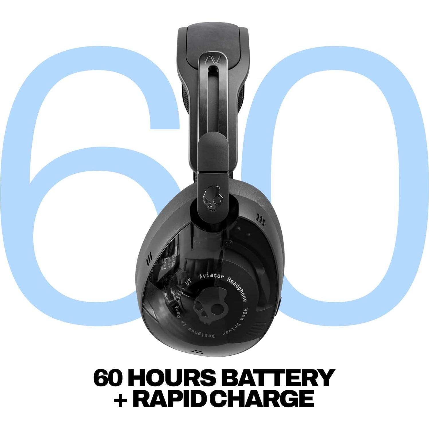 Auriculares Inalámbricos Skullcandy Aviator 900 ANC - Audio Espacial, 60h Batería