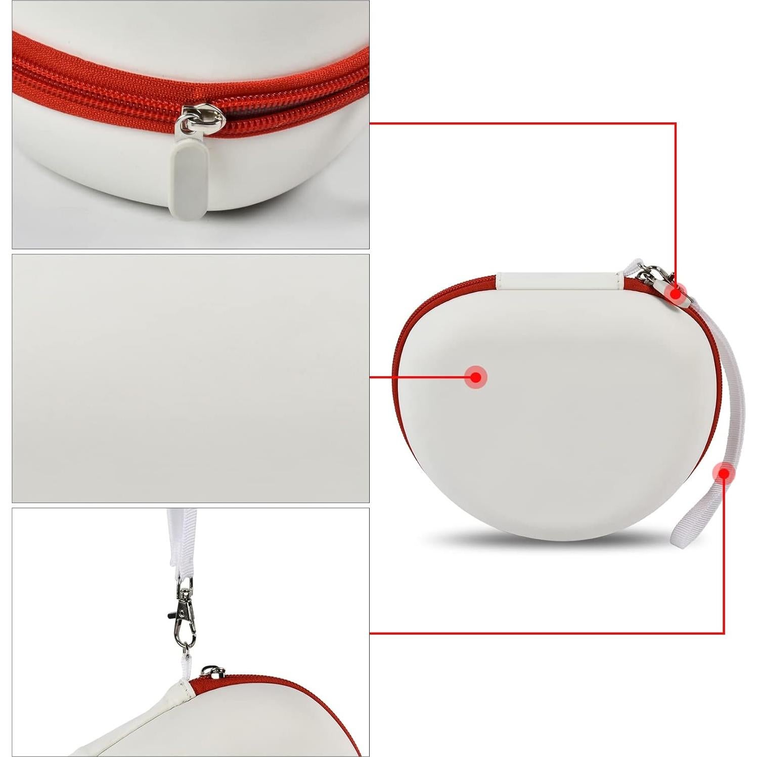 Funda Dura para Auriculares Skullcandy y Beats - Blanca