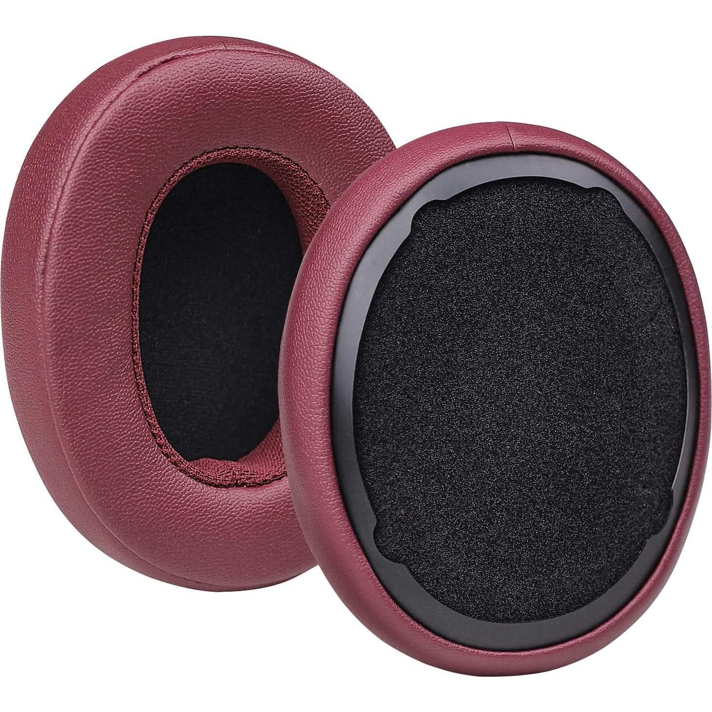 Almohadillas de cuero para auriculares Skullcandy Crusher - Rojo