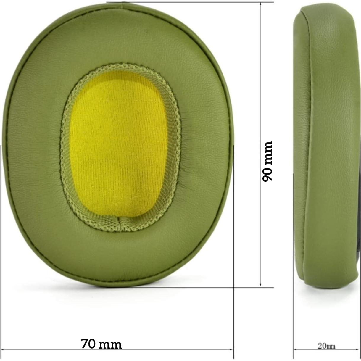 Almohadillas de Repuesto HIQUE para Skullcandy Hesh 3 y Crusher ANC - Verde