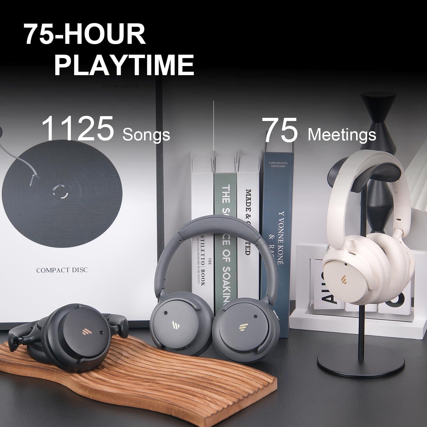 Auriculares Inalámbricos Edifier H9 con ANC y 75H de Batería