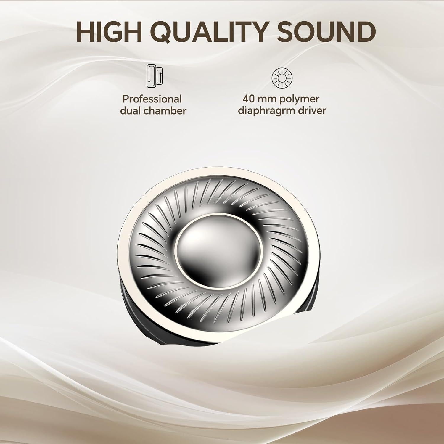 Auriculares Inalámbricos OneOdio Focus A10 con ANC y 50H Batería