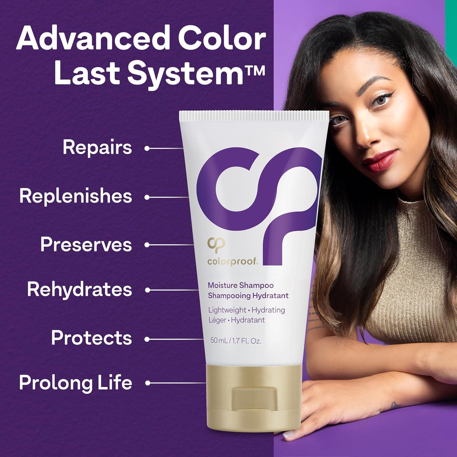 ColorProof Moisture Shampoo Hydrating Sulfate-Free Shampoo for Color-Treated Hair, Mojito Mint Scent