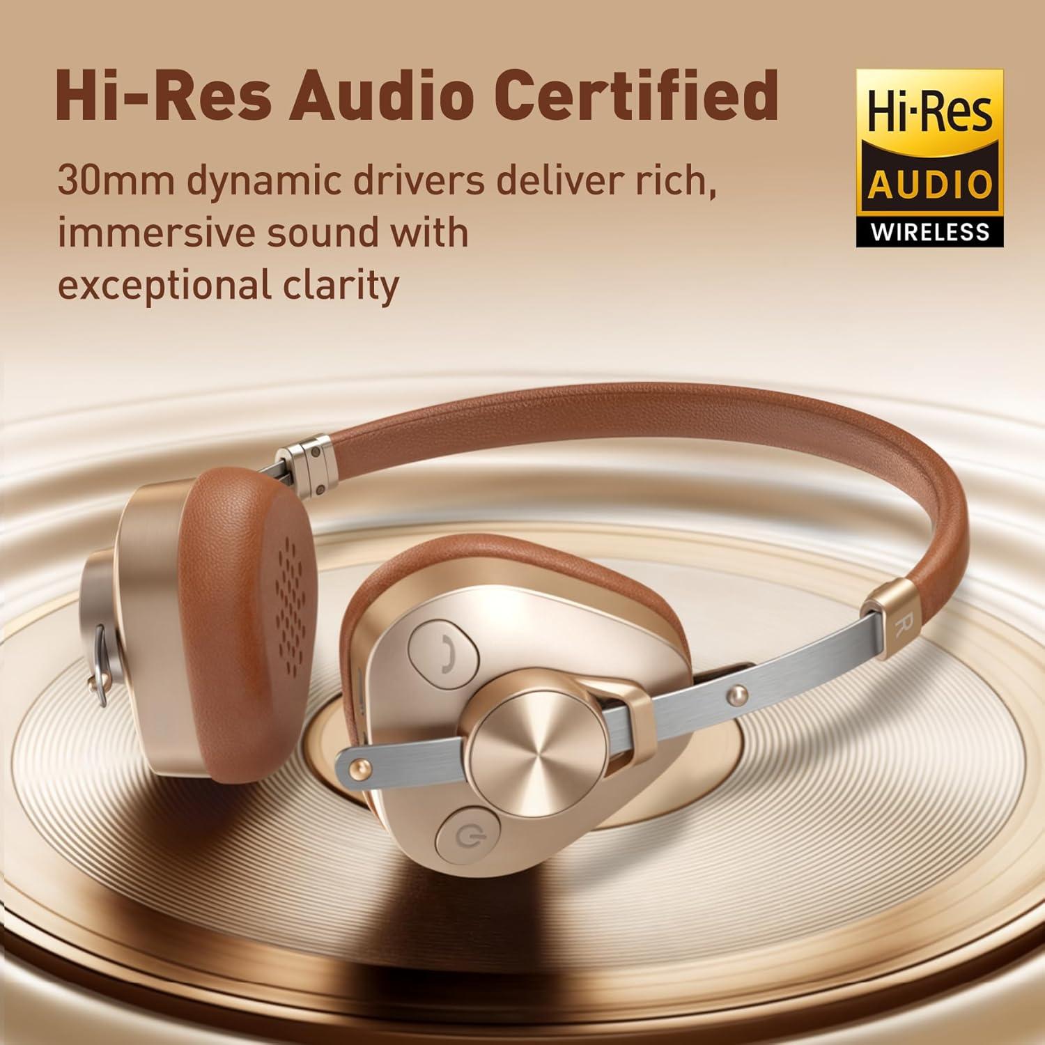 Auriculares Inalámbricos OneOdio F4 Retro Estéreo 50H Bluetooth 5.4