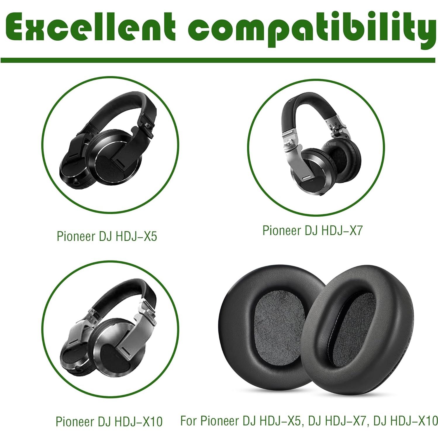 Almohadillas de Repuesto Gobelieve para Auriculares Pioneer DJ