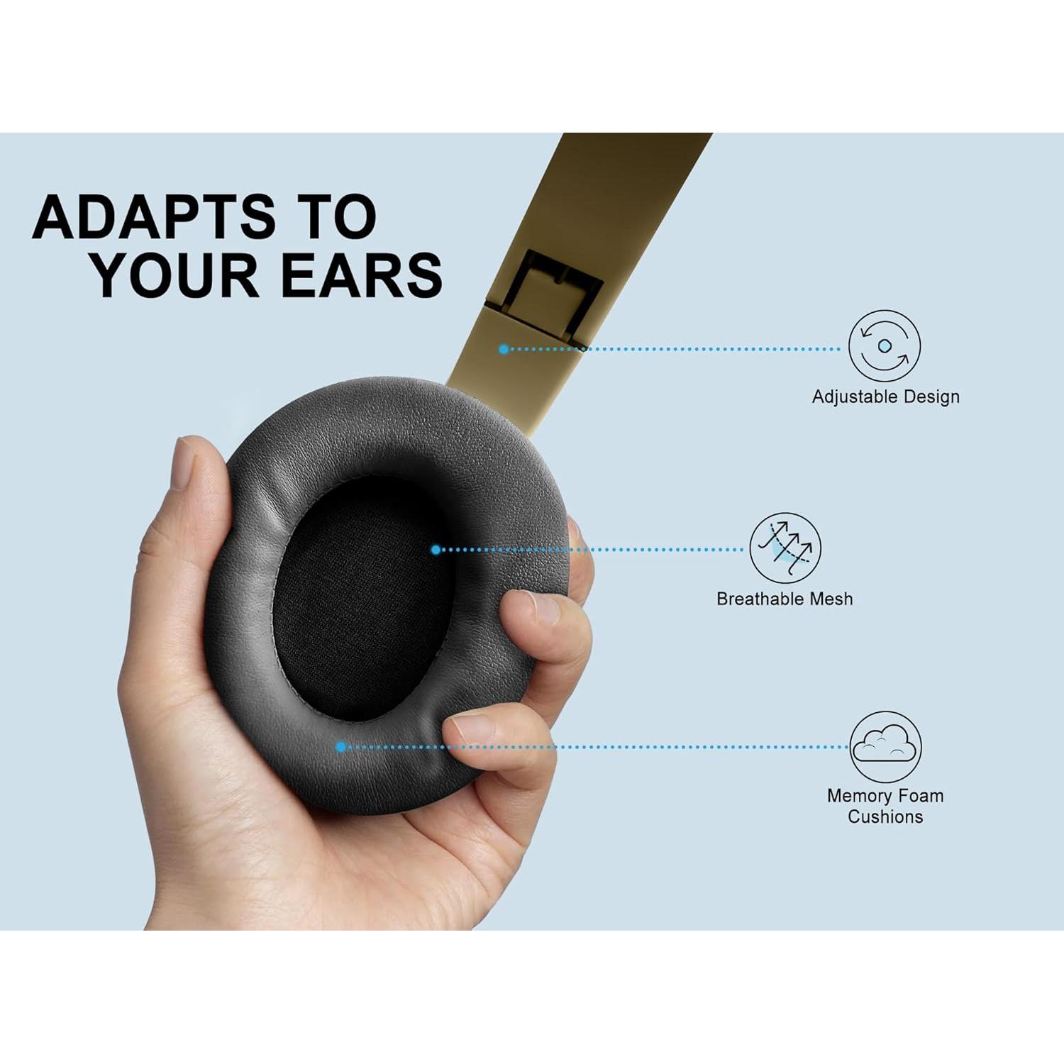 Auriculares Inalámbricos Bluetooth 5.1 Migear 50HPBT500K Negro