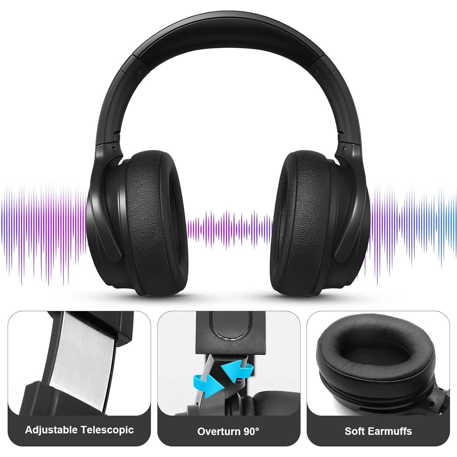 Auriculares con cable 100SEASHELL S7 para TV 5.94m