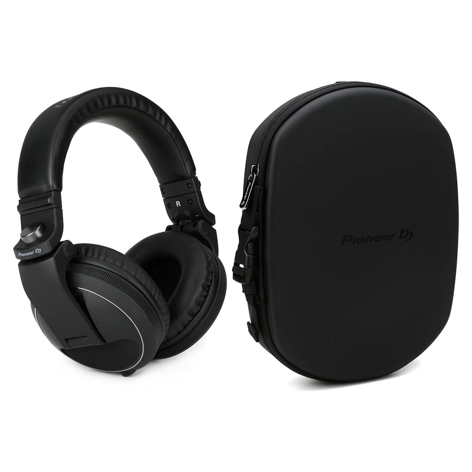 Auriculares DJ Pioneer HDJ-X5 con Estuche HDJ-HC02 Negro