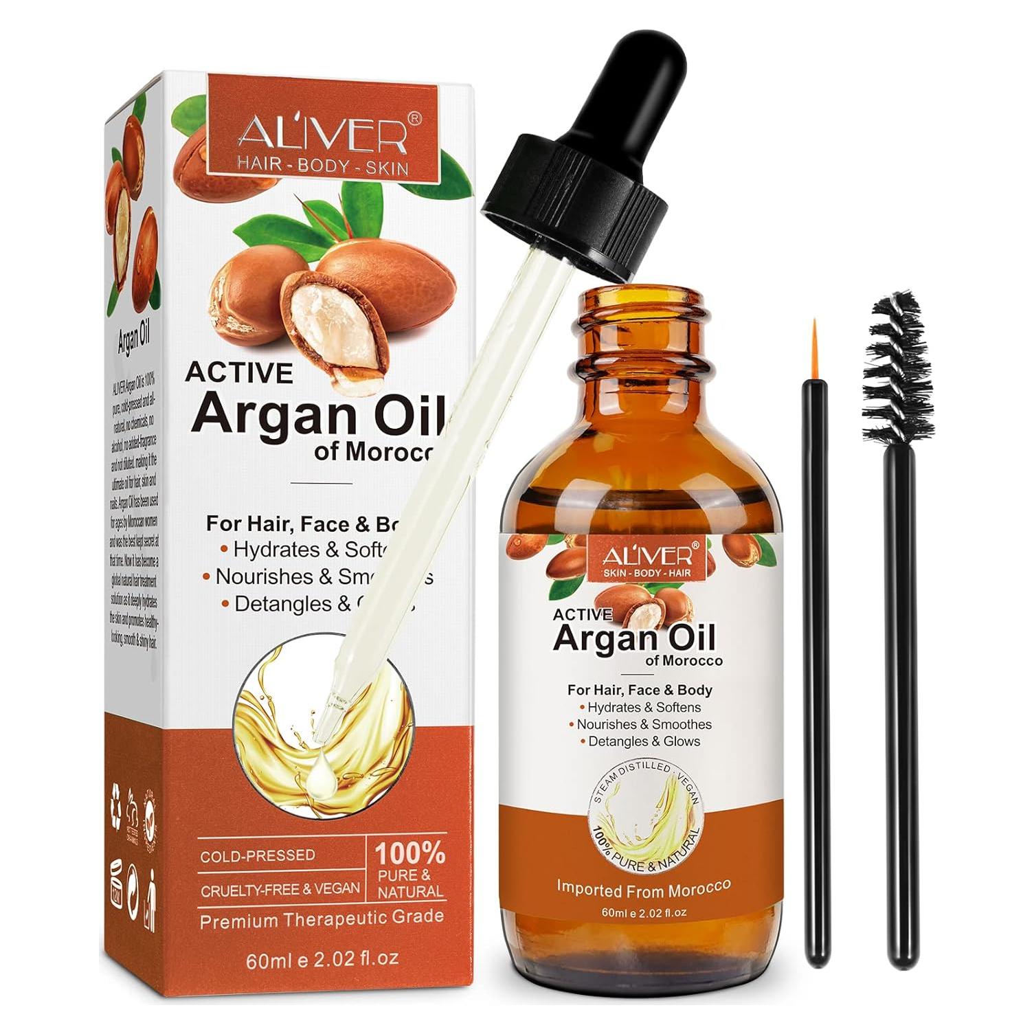 Aceite de Argán Bieyoc 59.87 ml - 100% Puro y Natural