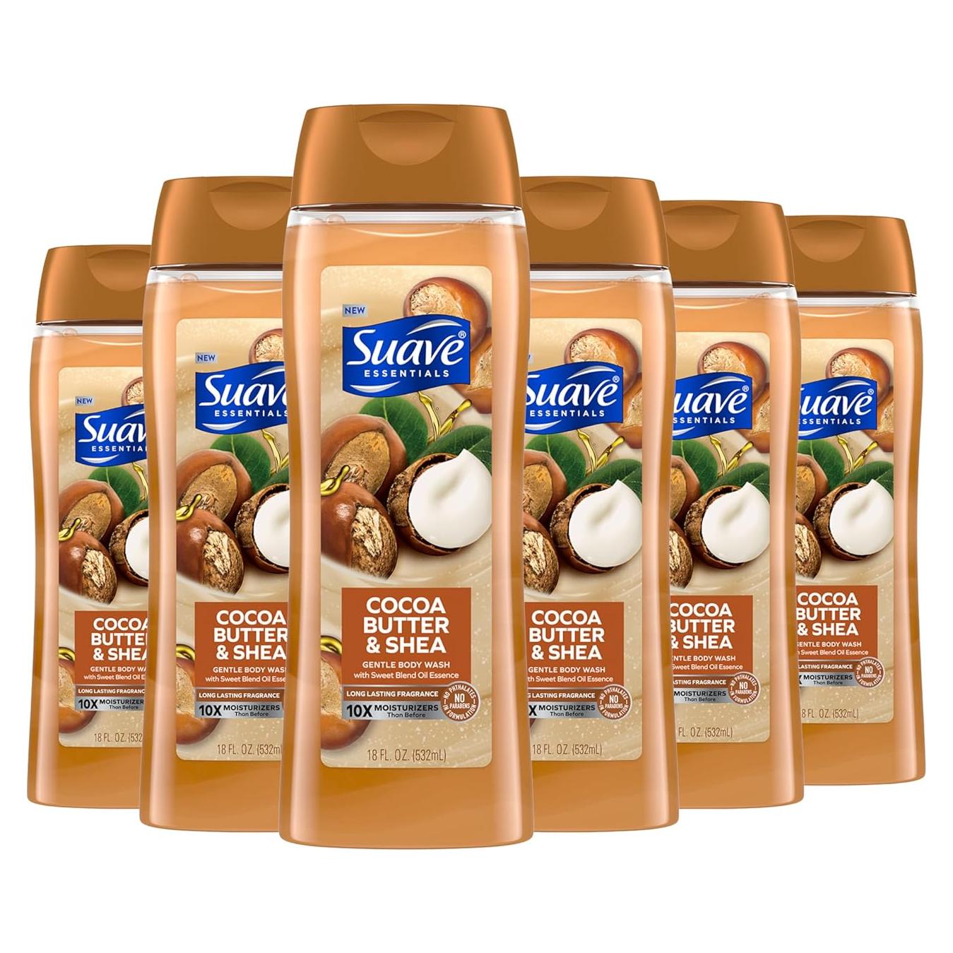 Gel de Ducha Hidratante Suave 510g Manteca de Cacao y Karité