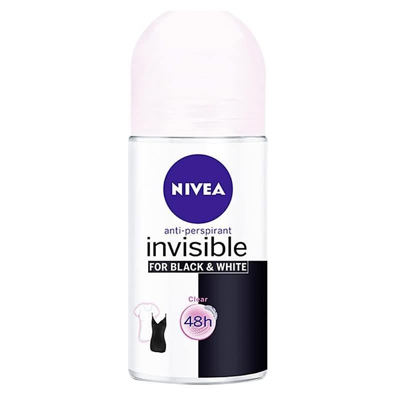 Desodorante Roll-On Nivea Invisible Black & White 50ml