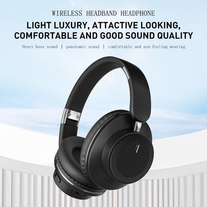 Auriculares Bluetooth BBTTRAM H9 Plegables HiFi Estéreo Negro