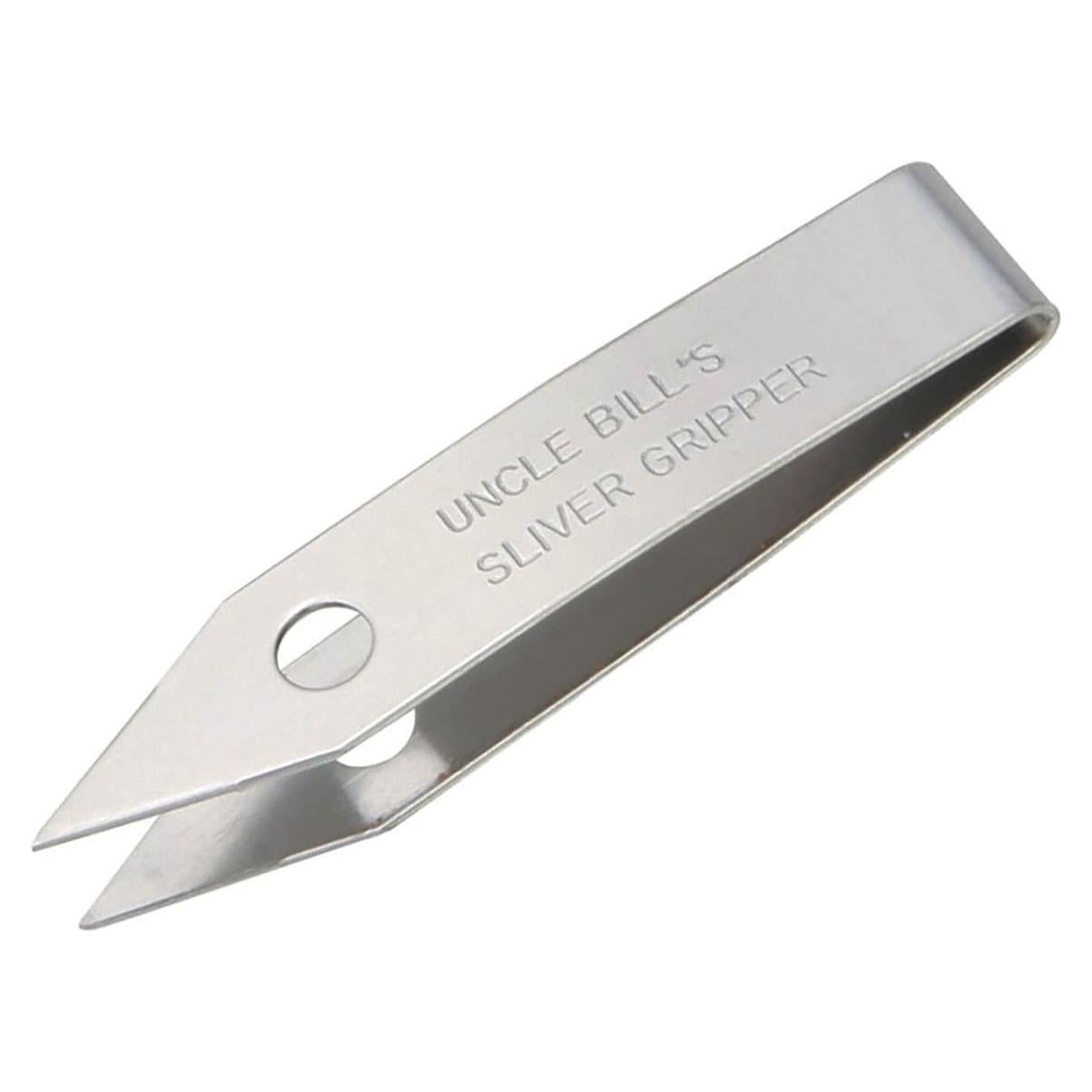 Pinzas de Llavero Uncle Bill de Acero Inoxidable - 1 Cuenta