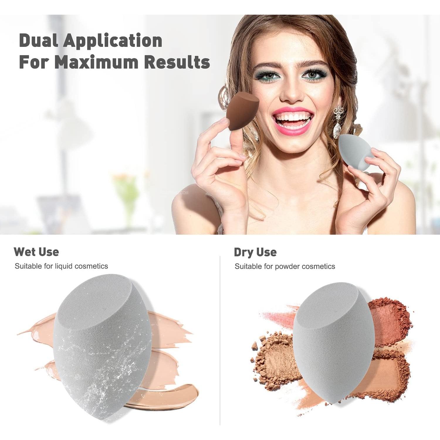 Esponja de Maquillaje BEZOX con Estuche Silicona 40g