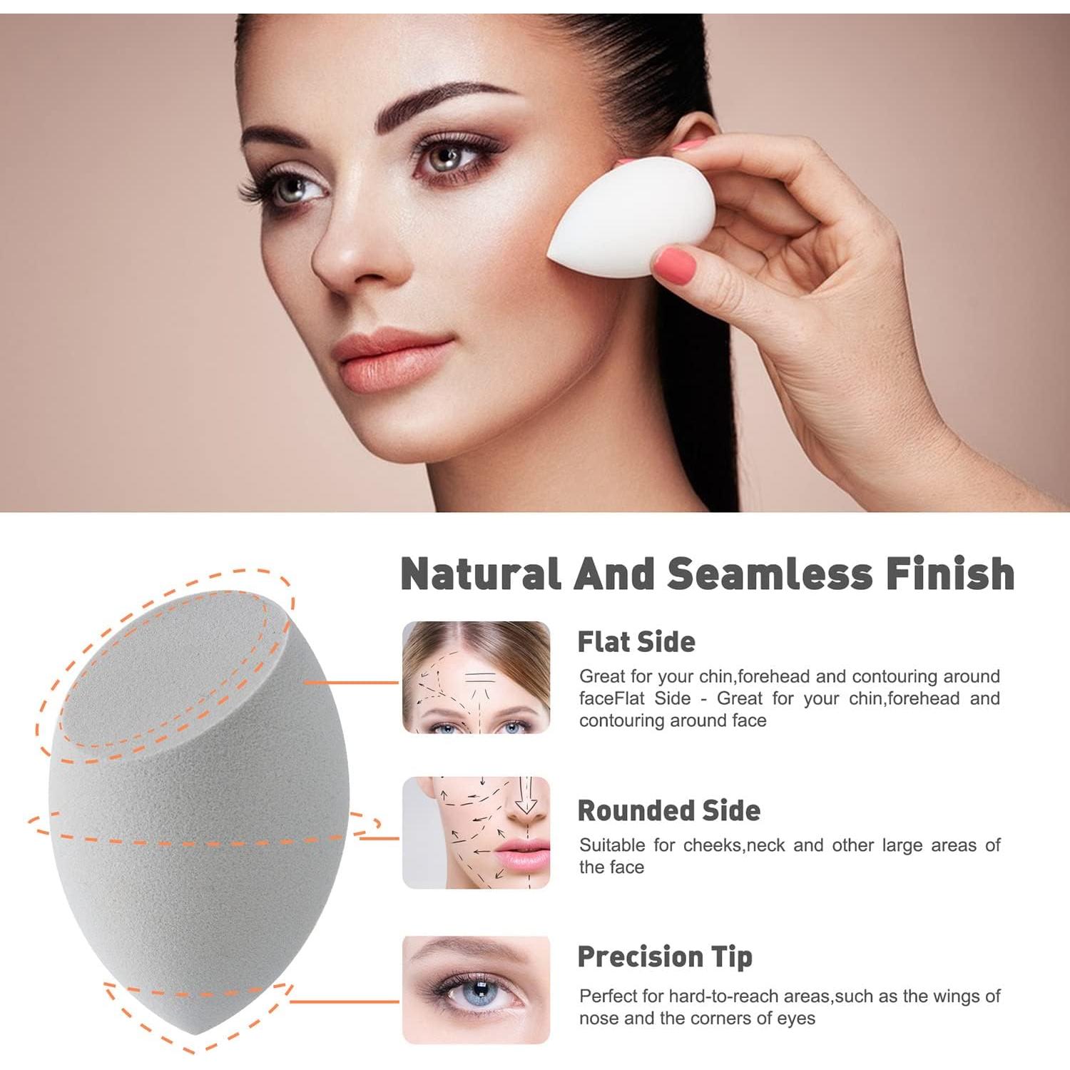 Esponja de Maquillaje BEZOX con Estuche Silicona 40g