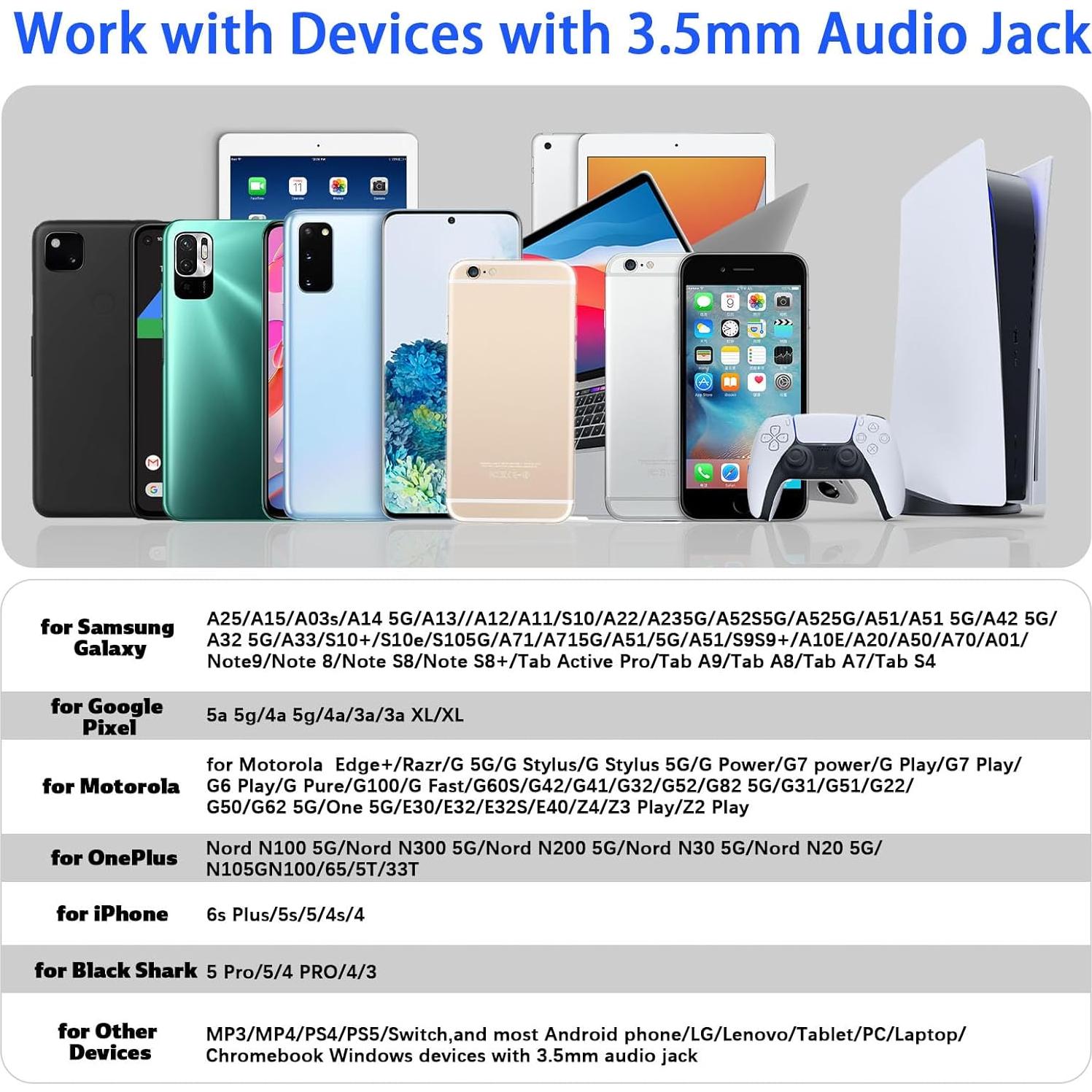 Auriculares deportivos AIAUXAI con micrófono y gancho 1.2m