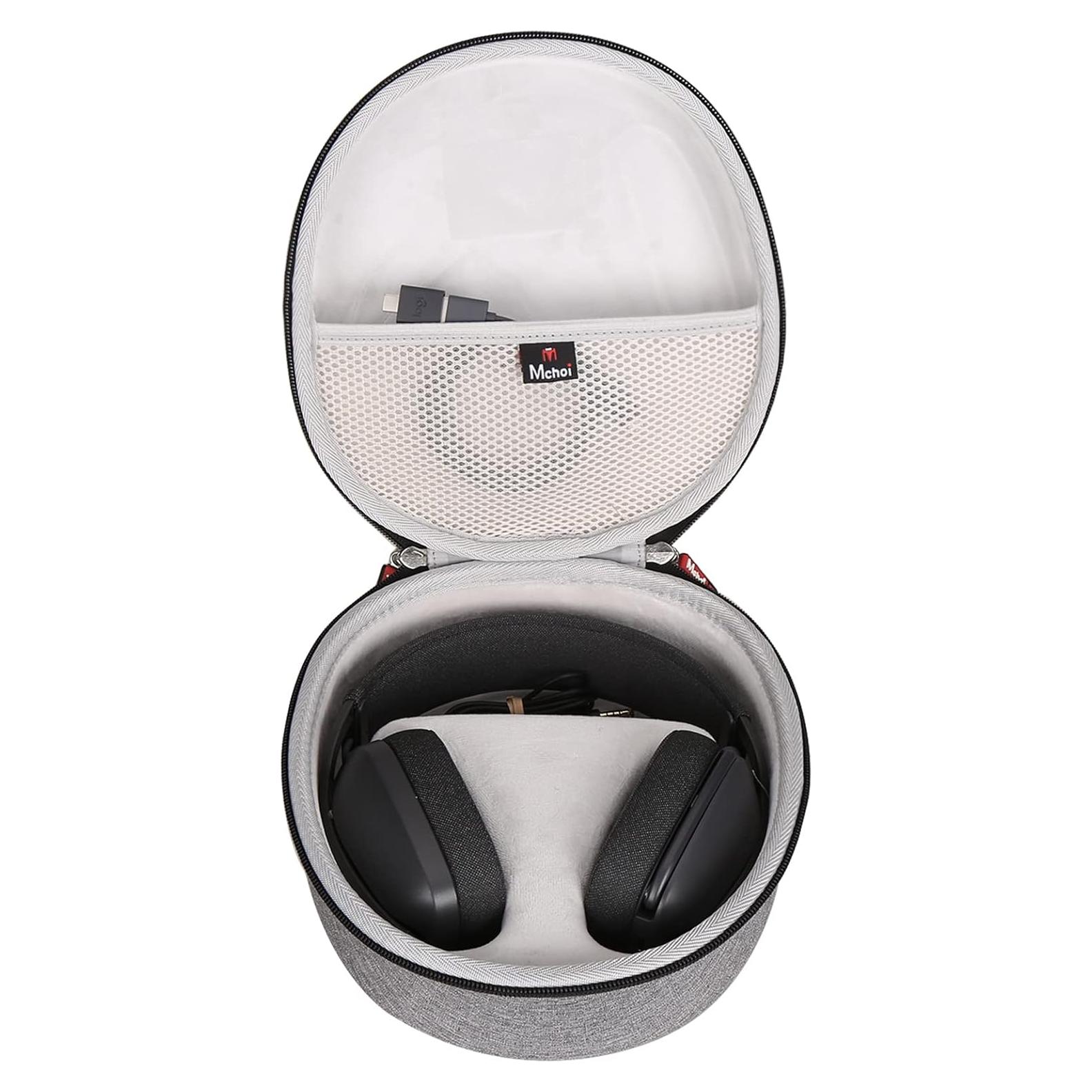Funda para Auriculares Mchoi Gris Compatible con Logitech Zone Vibe 100/125 y G PRO X, G735
