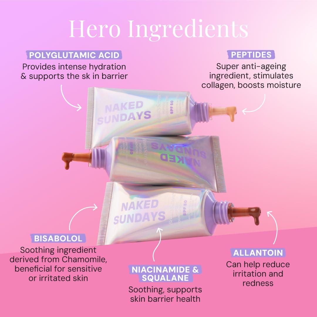 Naked Sundays Tinte Mineral SPF 50 30 ml Neutro Claro