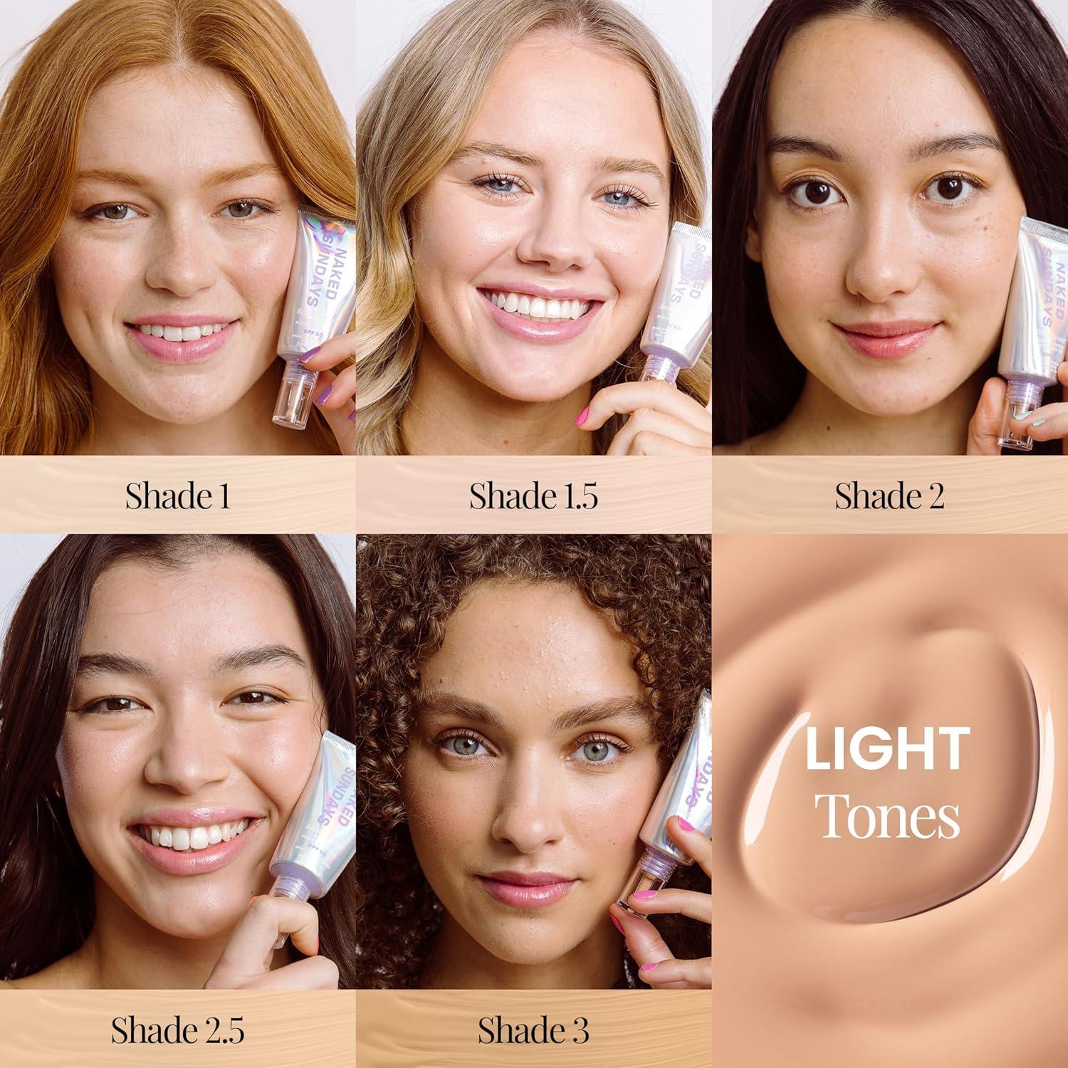 Naked Sundays Tinte Mineral SPF 50 30 ml Neutro Claro