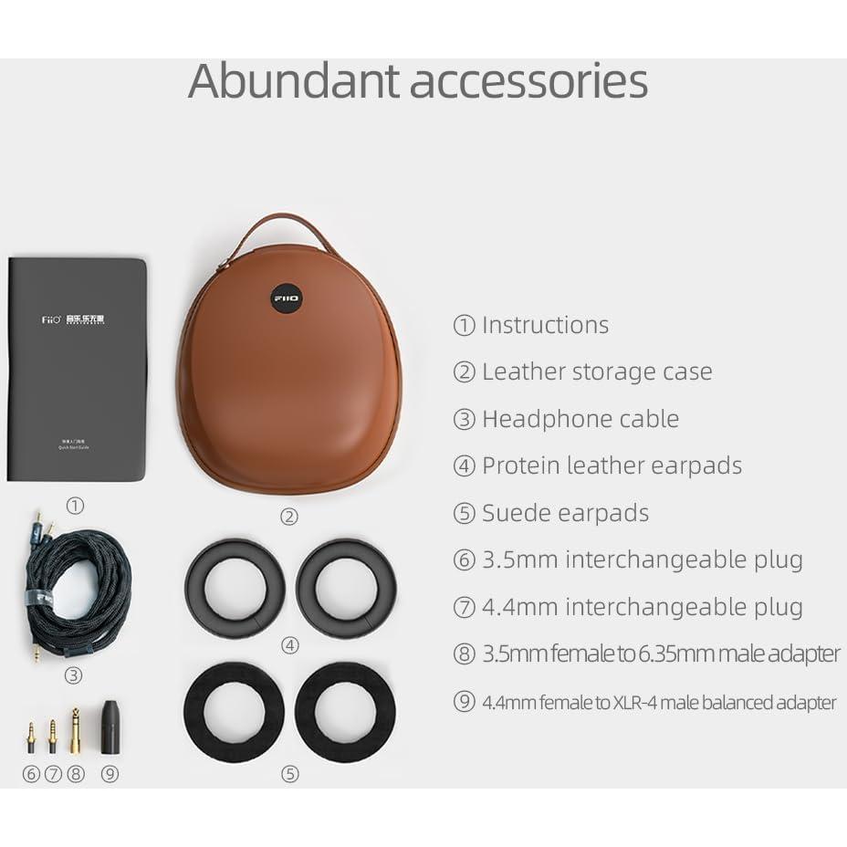 Auriculares FiiO FT3 Dinámicos 60mm Alta Resolución Negro