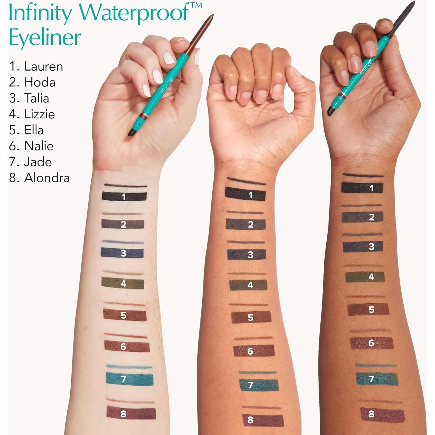 Eyeliner Impermeable Thrive Causemetics Alondra 9.1g