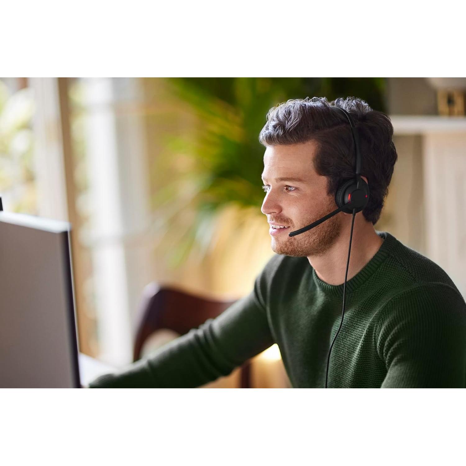 Auricular Estéreo Jabra Engage 50 II con Cable USB-A - Cancelación de Ruido