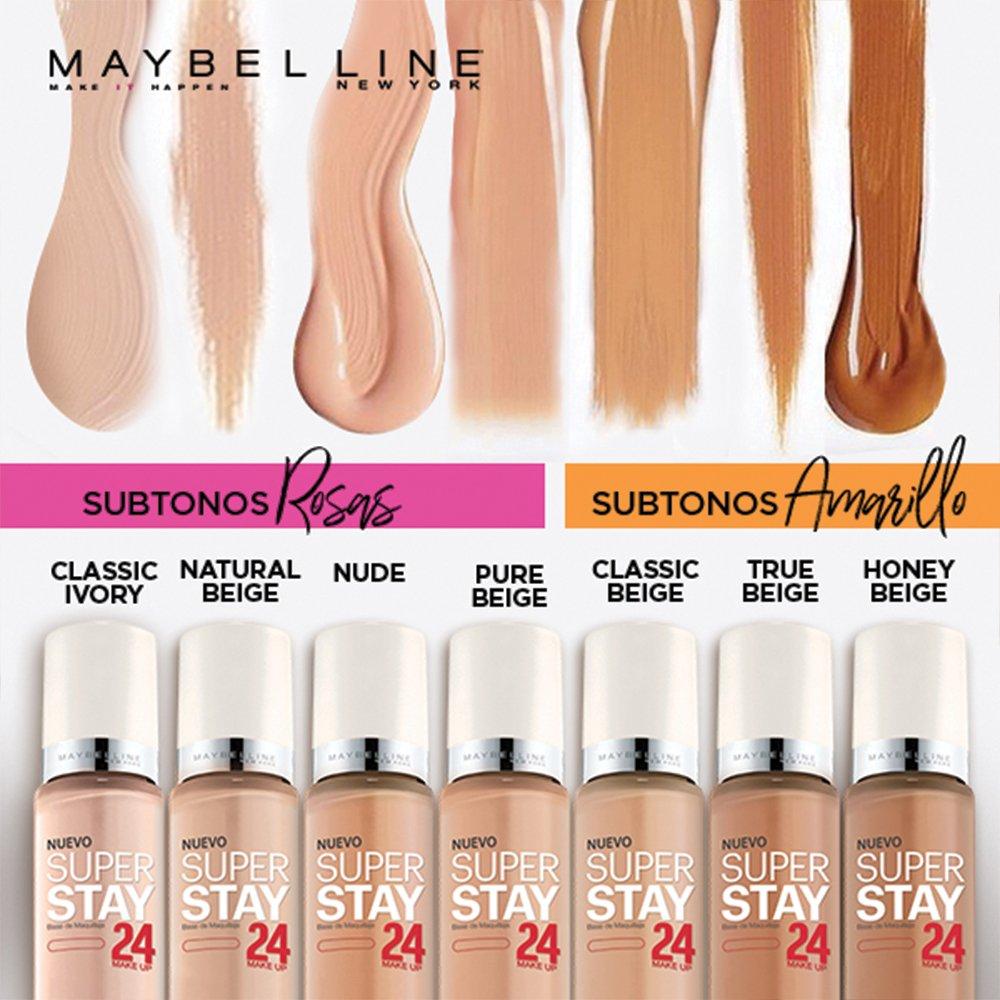 Maquillaje Maybelline Super Stay 24Hr Marfil Clásico 29.57ml