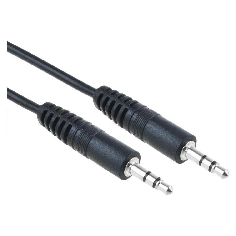 Cable de Audio AUX 3.5mm Negro Premium 1.83m J-ZMQER