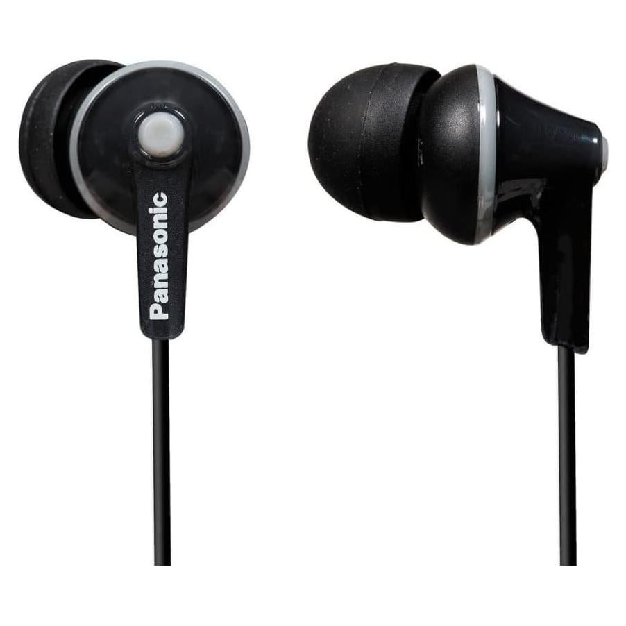 Auriculares Intrauditivos Panasonic RP-HJE125-K, 3.5mm, Negro