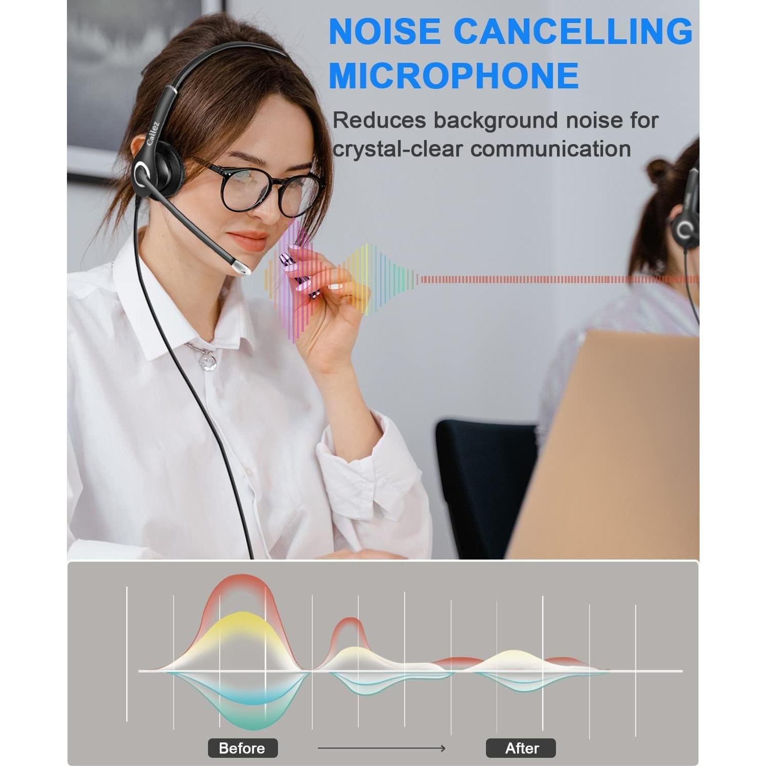 Auricular Callez 3.5mm con Micrófono Cancelación de Ruido