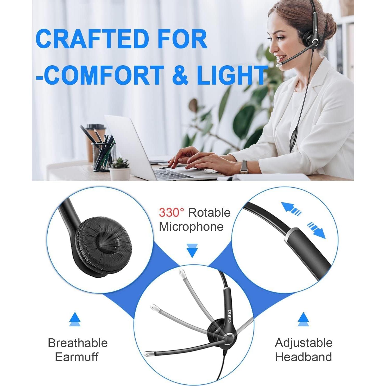 Auricular Callez 3.5mm con Micrófono Cancelación de Ruido