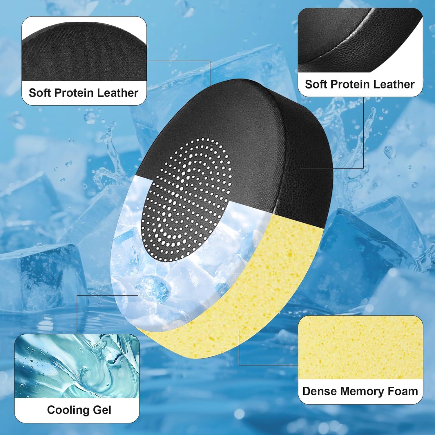 Almohadillas de Repuesto Jabra Evolve2 65/40/Elite 45h Gel Negro